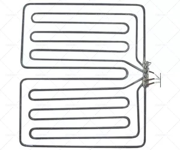 Značkový topné těleso 9000W 230/400V D 520mm Š 600mm V 33mm připojovací kabel suché topné těleso