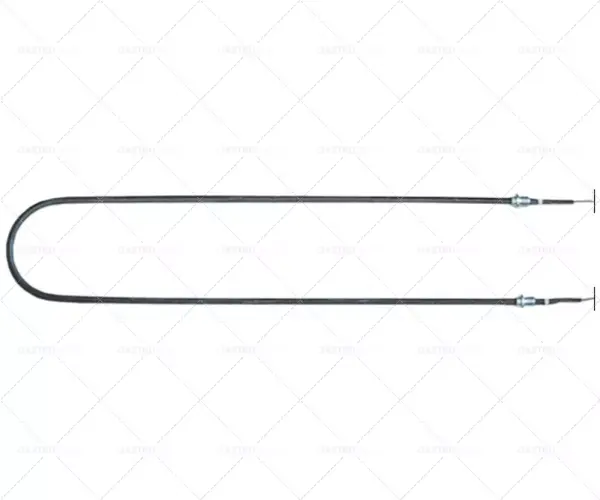 Ověřený topné těleso 600W 230V D 575mm Š 127mm závit 1/4" montážní vzdálenost 119mm