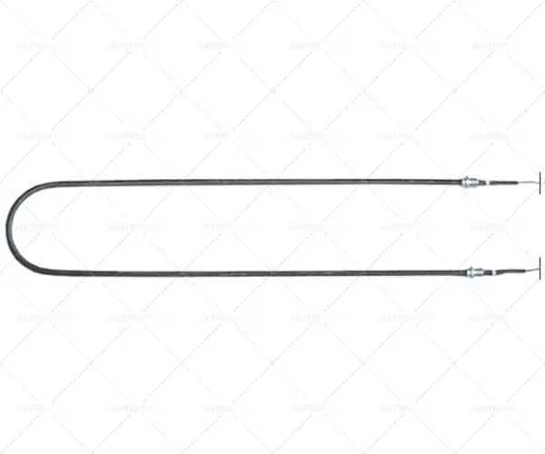 Nejlepší Volba topné těleso 600W 400V L 575 mm B 131 mm závit 1/4 "BA 125 mm AL 34mm trubka o 8,5 mm délka kabelu 1200 mm