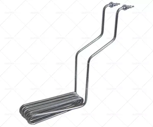 Ověřený topné těleso 3000W 230V d 345mm š 65mm v 325mm 2 otvory pro upevnění přípojka úchytka přípojka