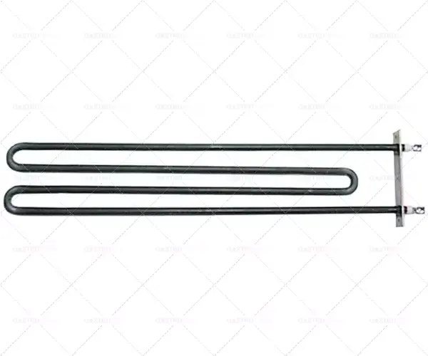 Značkový topné těleso 1800W 230 HK 1 L 495mm B 90mm FL 124 mm 30 mm FB LA 108 mm 33 mm AL připojení M5 trubek o 10 mm