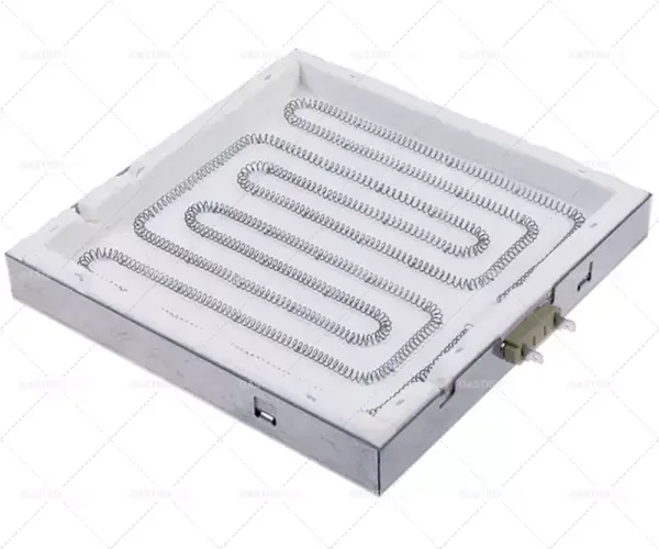 infrazářič čtvercový délka 225mm šířka 225mm 750W 230V Oblíbený