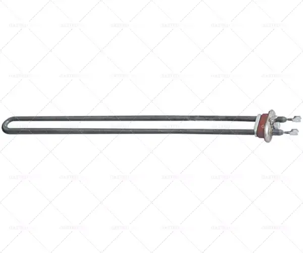 topné těleso 3050W 254V příruba 40x16mm D 400mm Š 36mm připojení vnější faston 6,3mm Autentický