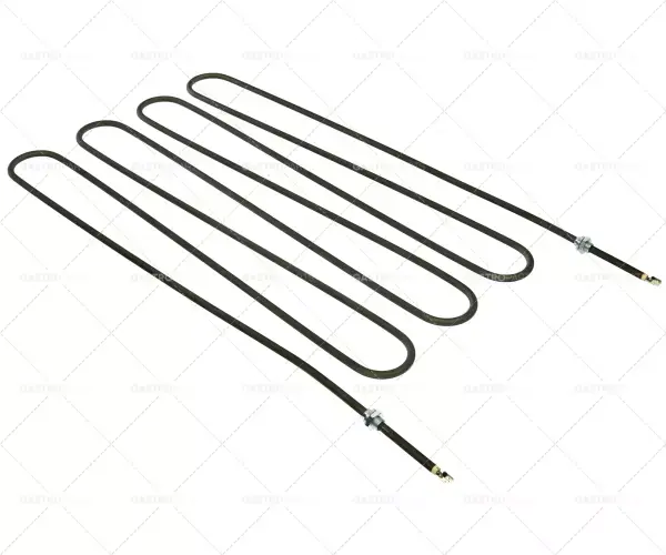 Originální topné těleso 2000W 400V L 640 mm B 510 mm závit 1/4 "BA 501,5mm AL 102 mm spojení s plochou konektor 6,3mm