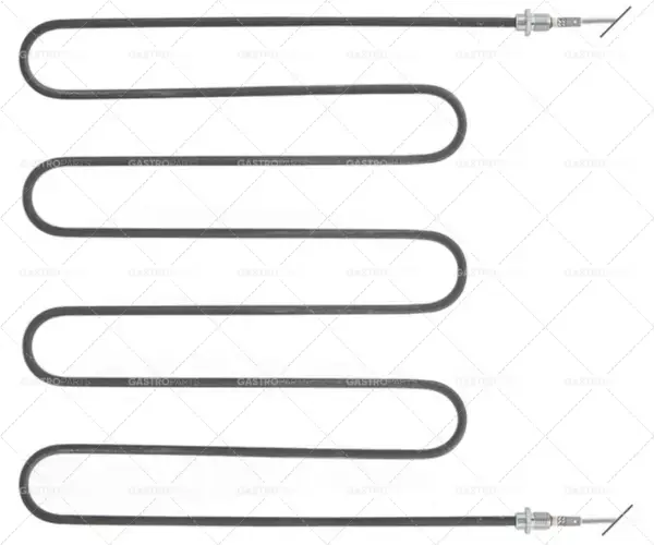 Cenově Výhodný topné těleso 1650W 230V D 470mm Š 450mm závit 1/4" montážní vzdálenost 442mm