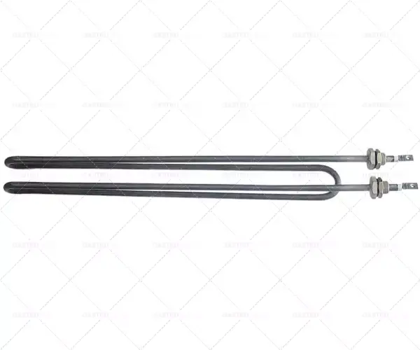 Finální Výprodej topné těleso 3000W 230 L 440 mm B 50 mm H 26 mm 2 otvory upevnění připojení M4 závit M16x1,5