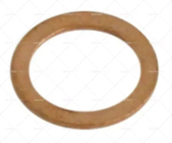 Akce Těsnění měď D1 D2 o 18,5 mm o tloušťce 1 mm 13,5 mm Materiál