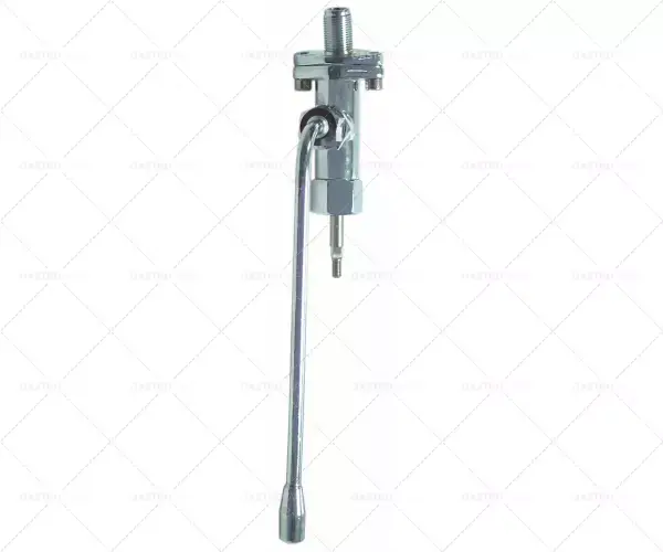 Aktuální Parní baterie s přívodem trubky 3/8 "Výstup 3/8" chromovaná mosaz trubka délka 215 mm potrubí o 8mm