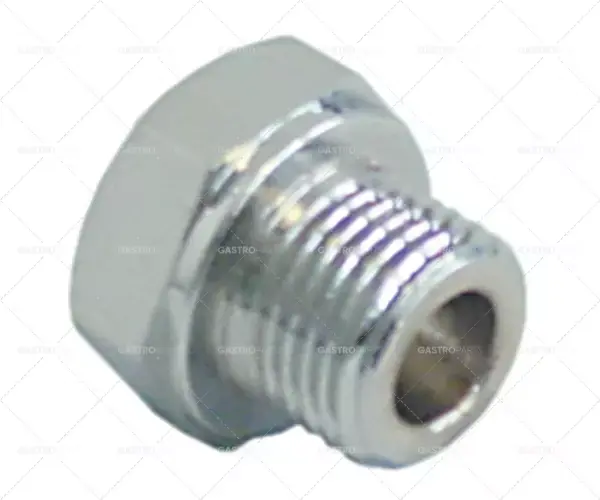 matice 3/8" int. 9,1 mm délka 21,5 mm ws22 chromovaná mosaz Nízká Cena