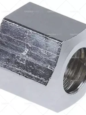 Cenová Bomba převlečná matice závit 3/8" d 21 mm otvor ø 12,5 mm chromovaná mosaz