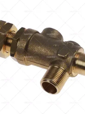 Cenově Výhodný parní kohout s odvzdušňovačem vstup 3/8" výstup 3/8"