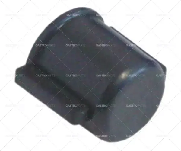 Knebel o 25 mm nápravy o 9x9mm plochý čtverec černá Akce