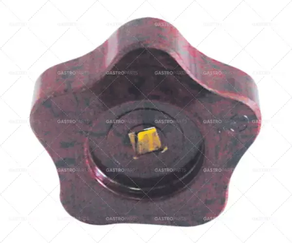 Finální Výprodej hvězdicová násada 7x7mm ø 58mm D 19mm hnědý termoplast