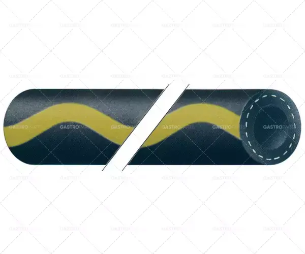 tlaková hadice ID ø 13mm ED ø 21mm L 5m provozní p. 30bar roztržení p. 90bar t.max. 100°C Časově Omezené