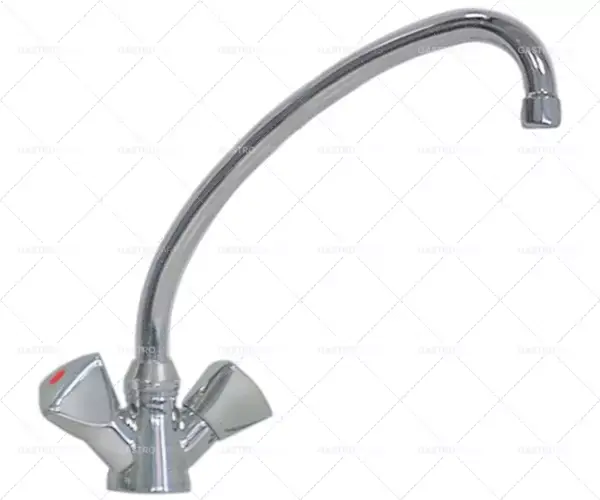 Super Cena monobloková vodovodní baterie keramická hlava 1/2" 180° délka výtoku 250 mm výška výtoku 265 mm