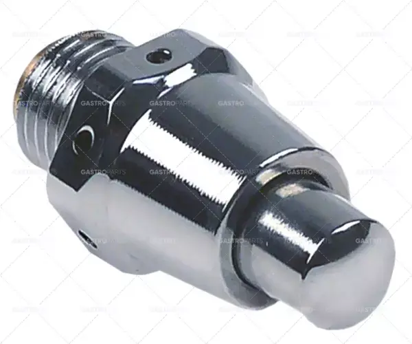 Originální Plynový vyrovnávací ventil 1/4" dlouhý 18 mm ws19 chromovaný