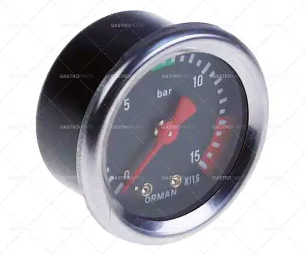 Expresní Doručení Rozsah manometr o 53 mm 0 až 16bar závit 1/8 "Značka vstup 8-10 zpět