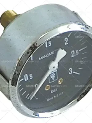 Aktuální Manometr o 60 mm rozsah tlaku 0-3 bar 1/4 "závit značení 1-1.5 zadní vstup