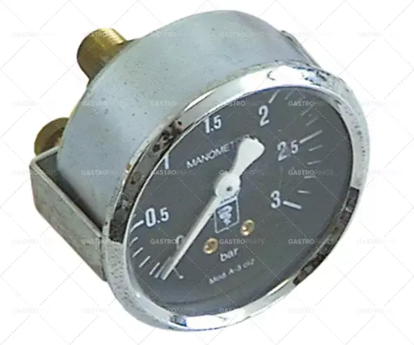 Aktuální Manometr o 60 mm rozsah tlaku 0-3 bar 1/4 "závit značení 1-1.5 zadní vstup