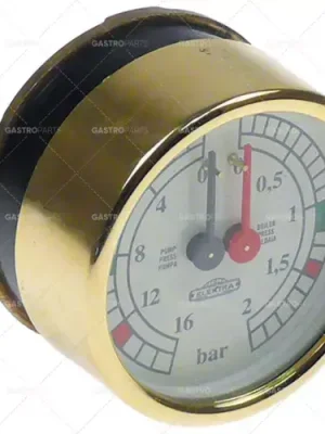 Manometr dvojí měřítko o 60 mm oblast tisku 0-2 / 0-16bar zpět entry Koupit Online