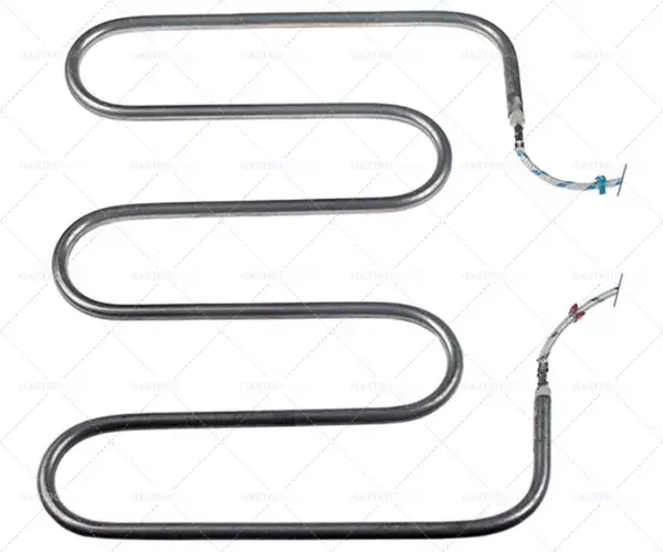 Aktuální topné těleso 900W 230V d 185mm š 247mm š1 80mm š2 100mm trubka ø 6,3mm připojovací kabel