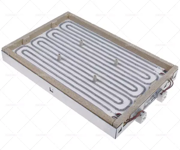 Cenově Výhodný sálavý ohřívač obdélníkový 3500W 400V D 415mm Š 275mm V 46mm topné okruhy 2 připojení 2
