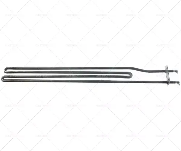 Ověřený topné těleso 1650W 230 HK 1 L spojení 500mm B 54mm obdélníková příruba M4 trubka o 8,5 mm 30 mm FB