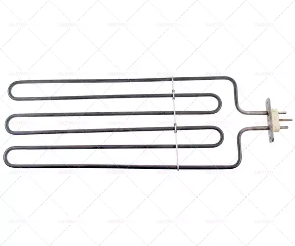Ověřený topné těleso 2000W 400V D 430mm Š 150mm L1 50mm L2 380mm W1 60mm W2 30mm vinutí 3