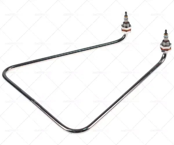 Finální Výprodej topné těleso 1500W 230V topné okruhy 1 d 265mm š 244mm připojení m4 trubka ø 8mm