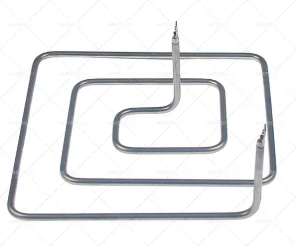 Rychlé Dodání topné těleso 900W 400V D 230mm Š 230mm V 81mm topné okruhy 1 trubka ø 6,5mm