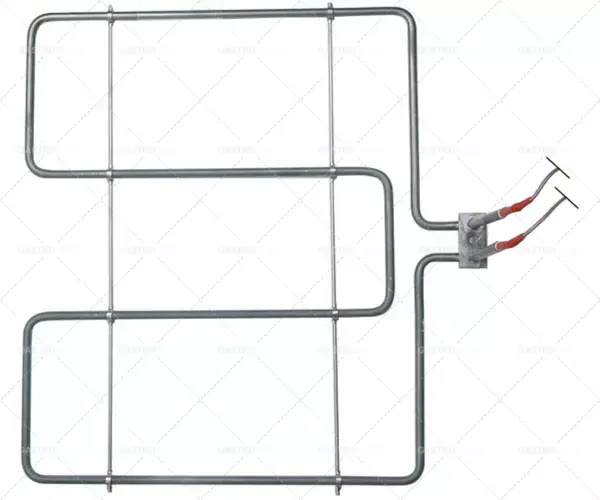 Ověřený topné těleso 1800W 400V topné okruhy 1 d 416mm š 438mm d1 48mm d2 438mm š1 200mm š2 38mm