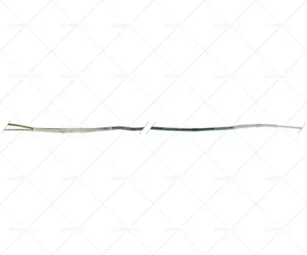 Akční Cena topný kabel 51W L1 (nevyhřívaný) 900mm L2 (vyhřívaný) 6410mm ø 4mm L 8210mm připojovací kabel