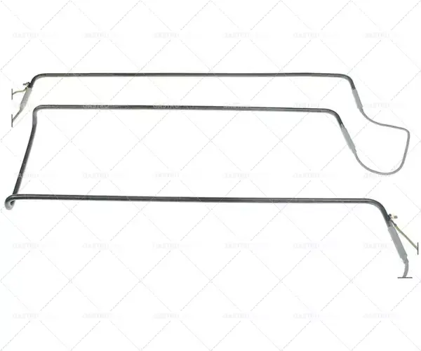 Výprodej topné těleso 430W 230V D 445/523mm Š 180mm připojovací kabel délka kabelu 3500mm trubka ø 6,3mm