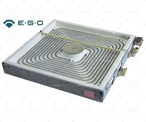 sálavé topné těleso L 300mm Š 300mm 3500W 400V připojení 3+2 čtvercové s detekcí pánve EGO Vrácení Zdarma