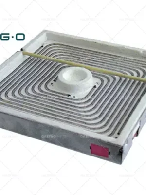 Cenově Výhodný ohřívač záření L 300mm Š 300mm 3500W 400V připojení 3 čtvercové bez detekce pánve EGO
