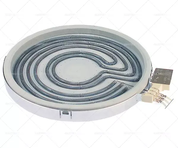 topné těleso ø 250mm 2500W 230V topné okruhy 2 regulace energie Výhodná Nabídka