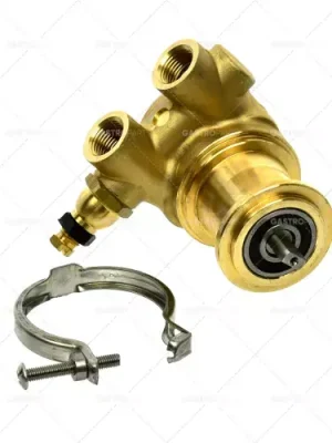 Hlava čerpadla PA1504 FLUID-O-TECH L 82 mm 150 l / h 3/8 "NPT s mosazným bypassem Rychlé Dodání