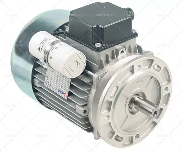 Super Cena motor 1,1kW 230V 50Hz 1fázový hřídel ø 19mm příruba ø 160mm 1400RPM typ M905B ø 180mm H 220mm