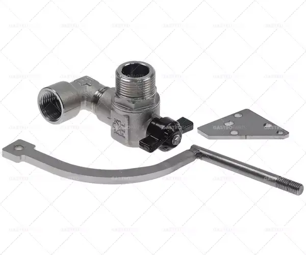 připojení kulového kohoutu 1/2" ET - 3/4" ET úhlové, s kolenovým připojením Cenová Bomba