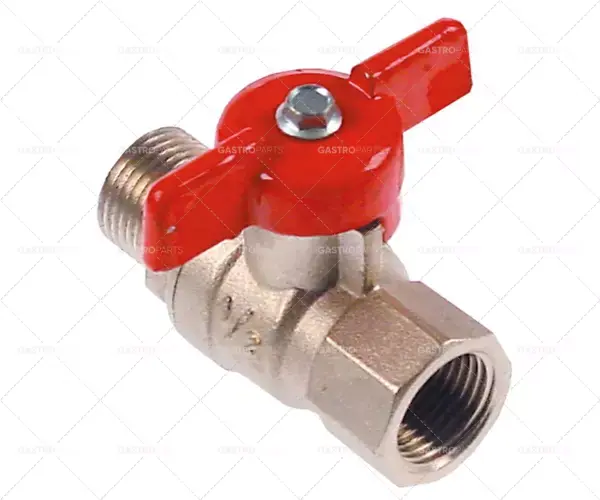 připojení kulového kohoutu 1/2" IT - 1/2" ET DN15 celková délka 56 mm Aktuální
