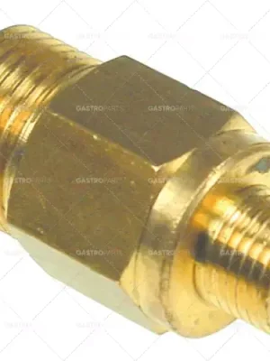 dvojitá vsuvka T1 1/2" T2 3/8" mosazná Cenově Výhodný