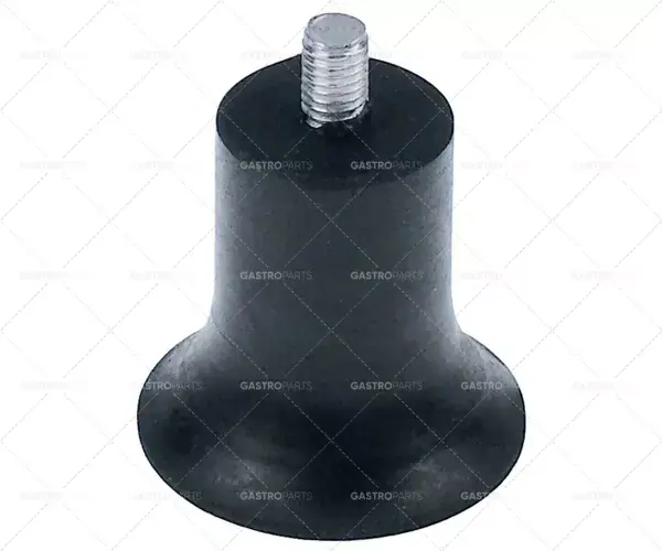 závit na patku zařízení M8 závit L 12mm H 45mm ø 47mm guma Novinka
