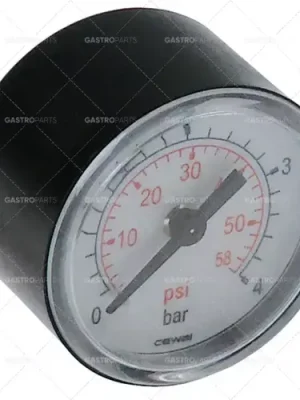 Výprodej manometr ø 40 mm rozsah tlaku 0 až 4bar závit 1/8" připojení na zadní straně