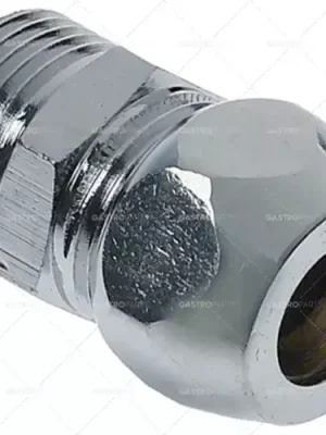 Aktuální Závit 3/8 "potrubí o 10 mm pochromovaná mosaz