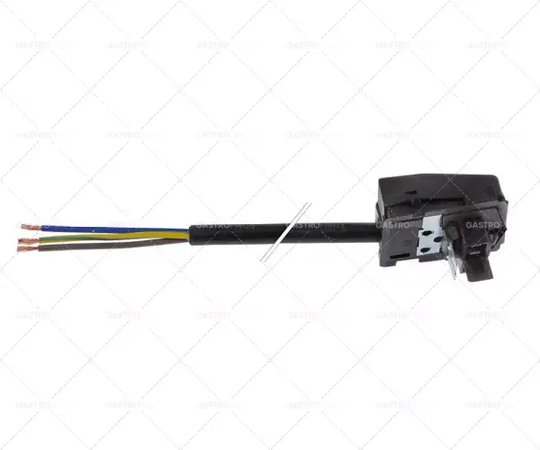 Bezpečná Platba připojovací kabel 3pólové kontakty P+N+E s odlehčením tahu černý L 1600mm 2,5mm²