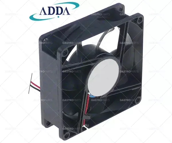 axiální ventilátor d 80mm š 80mm v 25mm 24VDC 1,9W ložisko kuličkové ložisko připojovací kabel 300mm Speciální Cena