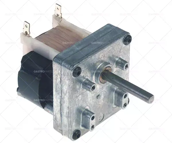 převodový motor MERKLE typ 4515UI-063 230V 50Hz 11RPM hřídel ø 7x8mm D 125mm Š 76mm V 69mm pro topinkovač Omezená Nabídka