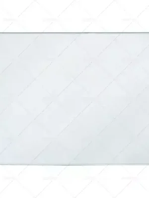 Horká Nabídka skleněná deska D 240 mm Š 370 mm tloušťka 8 mm pro vitrínu