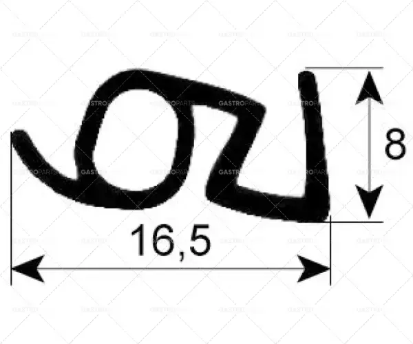 těsnění dveří 2926 dlouhé 1500 mm Cenový Hit