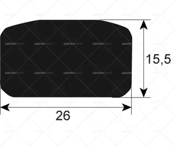 Top Prodej profil těsnění varné pánve 3010 L 3000mm